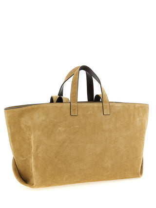 Brown Cowhide Tote Bag