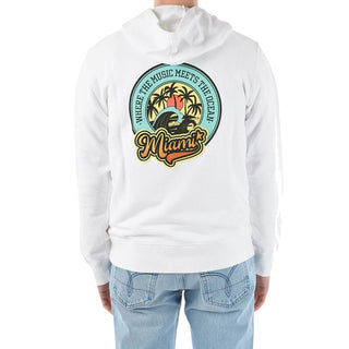 White Cotton Sweatshirt