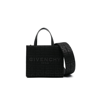 Bolso tote negro de algodón