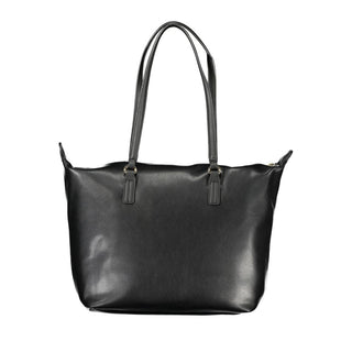 Bolso femenino de poliéster negro