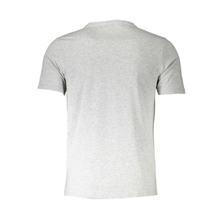 Camiseta interior gris de algodón para hombre