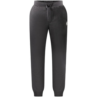 Black Cotton Men's Trouser
