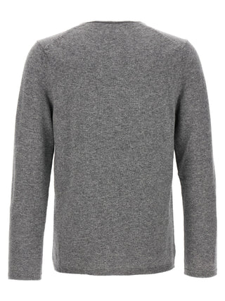 Gray Wool Cardigan