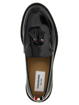 Mocasines Slip-On de Ternera Negra
