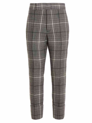 Pantalones de vestir bicolor de lana