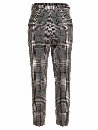 Pantalones de vestir bicolor de lana