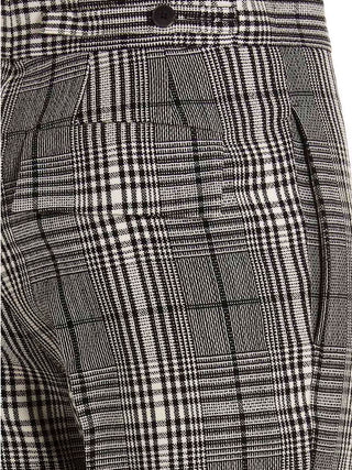 Pantalones de vestir bicolor de lana