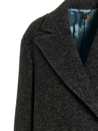 Gray Viscose Coat