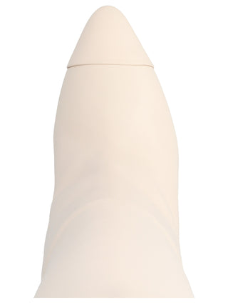 White Leather Over The Knee