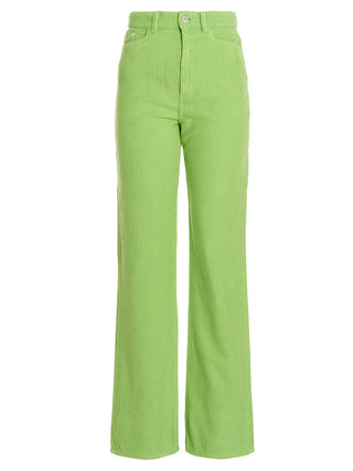 Bicolor Cotton Pants