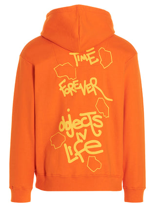 Orange Cotton Sweatshirt