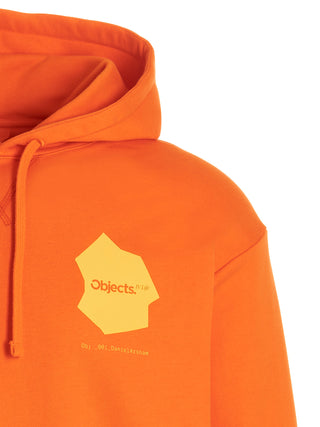 Orange Cotton Sweatshirt