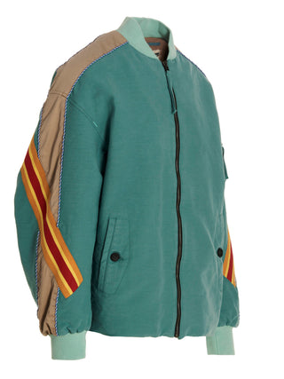 Blue Cotton Bomber