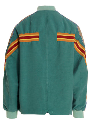 Blue Cotton Bomber