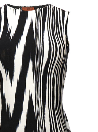 Bicolor Viscose Bodysuit