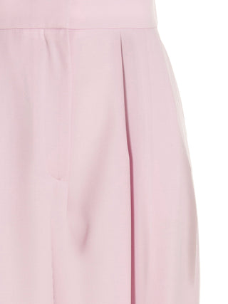 Pantalones casuales de lana multicolor