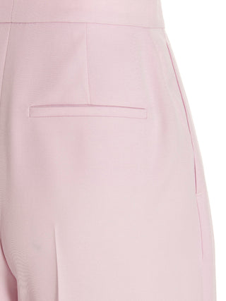 Pantalones casuales de lana multicolor