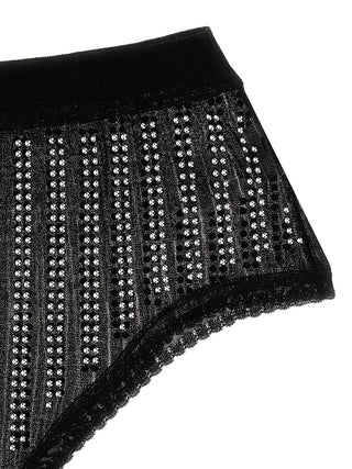 Black Polyamide Briefs