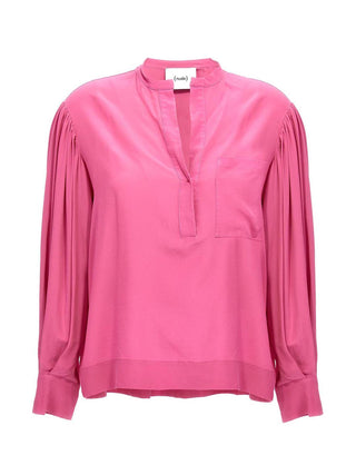 Multicolor Silk Blouse