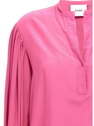 Multicolor Silk Blouse