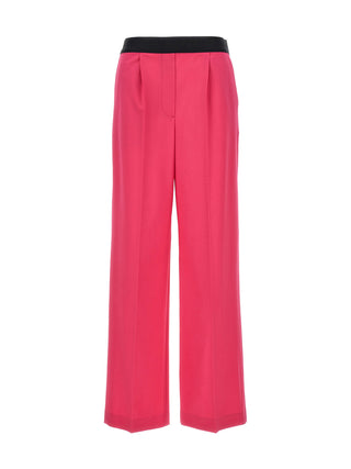 Fuchsia Virgin Wool Pants