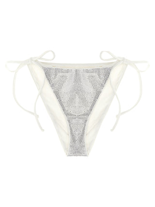White Polyamide Swim Briefs