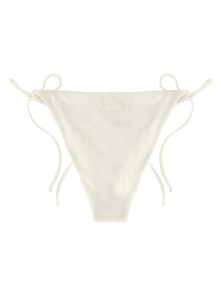White Polyamide Swim Briefs