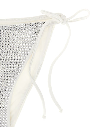 White Polyamide Swim Briefs
