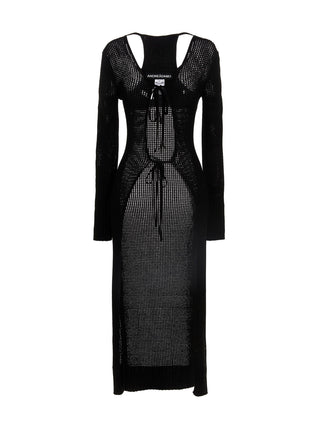 Black Viscose Cardigan