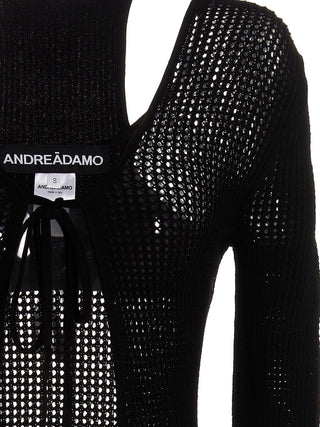 Black Viscose Cardigan