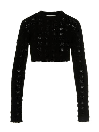 Black Wool Cardigan