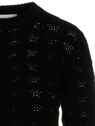 Black Wool Cardigan