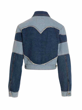 Blue Cotton Denim Jacket