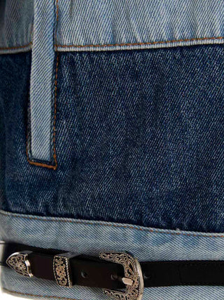 Blue Cotton Denim Jacket