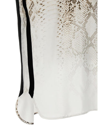 Blusa multicolor de viscosa