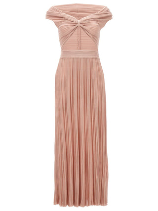 Multicolor Viscose Long Dress