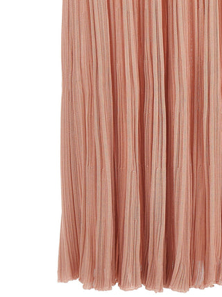 Multicolor Viscose Long Dress