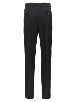 Black Virgin Wool Pants