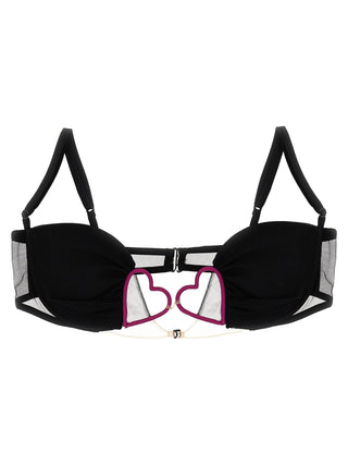 Black Polyamide Bra