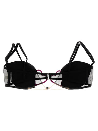 Black Polyamide Bra