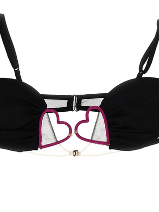 Black Polyamide Bra