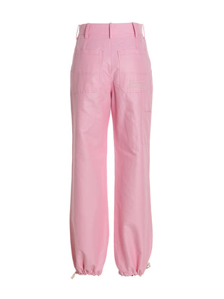 Pantalones casuales multicolor de poliamida