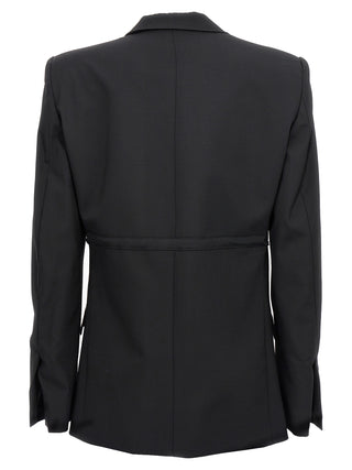 Black Virgin Wool Blazer