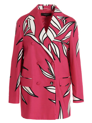 Fuchsia Cotton Blazer