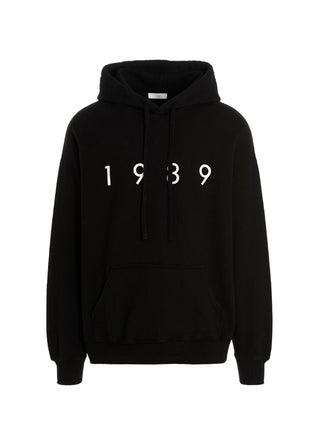 Black Cotton Sweatshirt