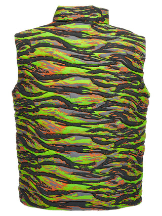 Multicolor Cotton Sleeveless Jacket