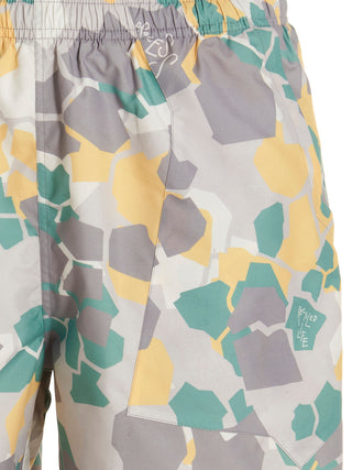 Multicolor Polyethylene Shorts