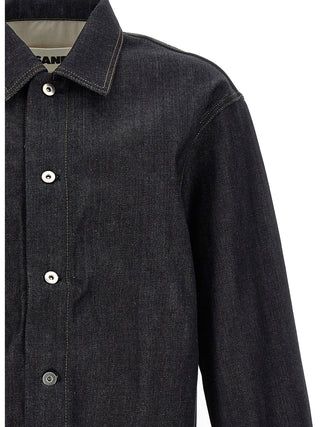 Blue Cotton Blouse