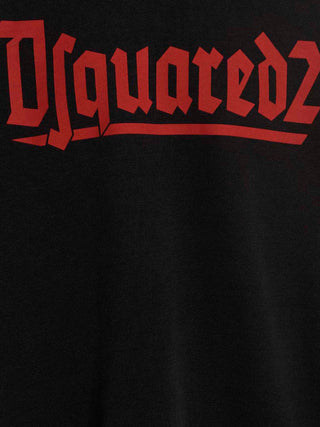 Black Cotton Sweatshirt