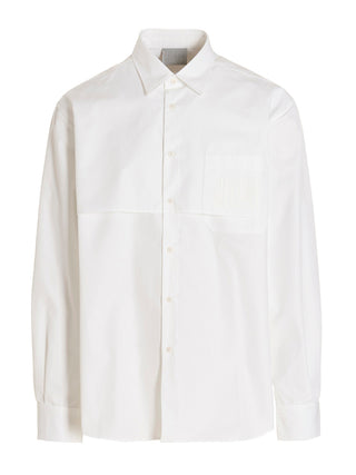 Blusa de algodón blanca